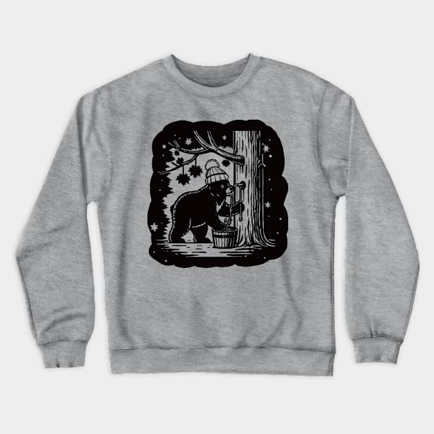 Maple Syrup Season Crewneck Sweatshirt by Creatures Behaving Oddly